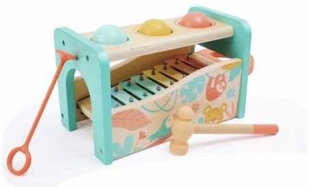 Banc à marteler xylophone Jungle - Hape